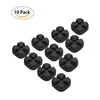 NTONPOWER CMS 10pcs Soft Silicone Cable Winder Desktop Wire Organizer Earphone Cable Holder Clip Mouse Cord Protector Management
