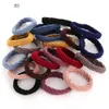 New Fashion Colorful Hair Band For Women Girls 20PCS/Set Spiral Elastic Rubber Hairband Ponytail Holder Hair Ring HZ