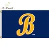 MiLB Montgomery Biscuits Flagge, 3 x 5 Fuß (90 x 150 cm), Polyester-Banner, Dekoration, fliegender Hausgarten, festliche Geschenke