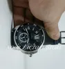 Luxury Men's Watches 42mm Black Dial Sapphire Glass Automatisk mekanisk klock Wrisrwatch Rubber Strap Watches226m