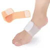 Correttore per il trattamento del piede caldo Supporti per arco plantare Solette in gel di silicone Cuscino antiurto Supporto per piede piatto Piede Plantare Pad Scarpa Massaggio protettivo