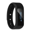 I5 plus smart armband Bluetooth-nummer-ID-meddelande påminnelse Fitness Tracker Watch Passometer Sova Monitor Smart Armbandsur för iOS Android