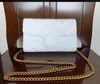 Ho Sale Fashion Vintage Beald Sack Sags Designer Dembags Кошельки для женщин кожаная цепь баги Crossbody Bagl 5 Colors 21x5x13см