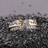 925 Sterling Silver Rings Lovers Creative Engagement Rings for Women and Men Luxury Jewelry Free Shipping