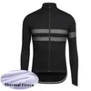 RAPHA Team Mens Winter thermal Fleece Cycling Jersey Long Sleeve Racing Shirts MTB Bicycle Tops Bike Uniform Outdoor Sportswear S21050741