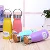 304 Stainless Steel Kettle Double Layer 304 Water Bottle Stainless Steel Tumbler Drinkware Fashion 10 oz Milk Cup