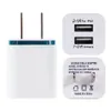 5V21A Dual USB Wand Ladegerät US EU Stecker AC Power Adapter 2 Ports Nokoko Ladegerät Für Samsung Huawei iPhone Lade adapter1498879