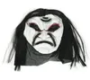 Halloween Zombie Mask Props Grudge Ghost Hedging Zombie Mask Realistisk Masquerade Halloween Lång Hår Ghost Scary Mask GB1228