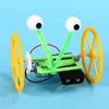 Brinquedos experimentais de ciência para crianças, tecnologia DIY, pequena produção, invenção, equipamento de ciência, equilíbrio, carro, robô, atacado