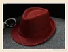 Vogue Men Women Soft Fedora Panama Hats Cotton/Linen Straw Caps Outdoor Stingy Brim Hats Spring Summer Beach 34 Colors TO662