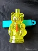 Kleine Beer Acrylketle Groothandel Glass Bongs Oliebrander Glas Waterleidingen Olierouts Roken Rigs