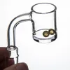 25mm Quartz Banger Rooknagel met Spinning Carb Cap en Ruby Terp Pearl Vrouwelijke Man 10mm 14mm 18mm voor DAB RIG BONG