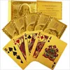 Novos cartões de poker de plástico fosco preto dourados para animais de estimação impermeabilizados para jogos de mesa para jogos de mesa19955590596