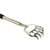 Bear Claw Back Scratcher 6 Colos Itch Aid Outil de grattage avec poignée de coussin confortable Gratte-dos télescopiques en acier inoxydable