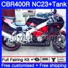 +タンク用ホンダCBR 400 RR 400RR 400RR 400RR 400 RR 88 89 90 91 92 93 266HM.30 NC29 CBR400 RR NC23ブラック販売1988 1989 1990 1991 1992 1992フェアリング