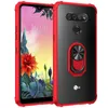 TPU 아크릴 클리어 마그네틱 자동차 마운트 전화 케이스 LG Aristo 5 K31 K51 Stylo 6 Motorola Moto G Stylus E7