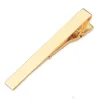 Klassieke Mannen Dasspeld Clips van Casual Stijl Dasspeld Mode-sieraden Voor Mannelijke Prachtige Bruiloft Tie Bar Zilver en Gouden Kleur DHL Gratis