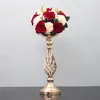 S / m / l bruiloft kaarshouders ijzer vaas kaars staat bloem rack road lead bruiloft centerpiece candlestick bruiloft prop decoratie voor feest