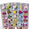 5 st / parti Glitter Cartoon Princess Hair Clips Girls Hair Pins Toddler Hårtillbehör Handgjorda Bästa present