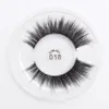 3D Silk Protein Mink False Eyelashes Long Lasting Lashes Soft Natural Mink Eyelashes Eye Makeup Tool Round Box Packaging TTA5163870229