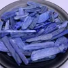 1 torba 100 g naturalny niebieski kyanit długie paski kwarc kryształ spadł kamień reiki leczenie mineralne dekoracja domowa 9946892