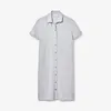 Vestido feminino polo crocodilo camisa de algodão vestidos casuais roupas polo saia evasê fresco doce vestuário marca feminina dressses277t