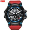 Smael SL1617 Relogio Men's Sports Watches LED CHRONOGRAPH WRISTWATCH Military Watch Digital Watch Good Gift for Men Boy3218