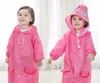 Su geçirmez Çocuklar Yağmurluk Yağmur Dişli Karikatür Hayvan Stil Bebek Çocuk Panço Rainwear Öğrenci Sevimli Rainsuit 5 Renkler