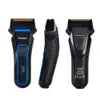 Nya 2 blad trådlösa män Electric Razor Shaver Dual Foil Shavers laddningsbara skäggtrimmer bärbara sidoburns Cutter1795737