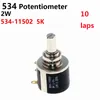 Precision multi-turn wirewound potentiometer 534-11502 534 5K 2W