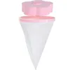 Filtro Universal Plastic Bag Removal descontaminação Washer Lavandaria Limpeza coador de malha de filtragem Cabelo Rolhas Catchers rosa 1