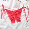 Sexy Panties Women Lace Crotchless Solid Sexy Briefs Female Underwear Pant Ladies strap lace Lingerie Women G String Thong