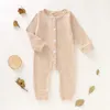 Baby Clothes Kids Long Sleeve Rompers Infant Cotton Article Pit Jumpsuits Spring Autumn Onesies Newborn Boutique Clothes Playsuits BYP706