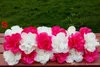 Ny simulering Dahlia Rose Road Arch Silk Flowers DIY Wedding Decoration Props Blommor Bröllop Konstgjorda Blommor