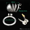 4 Styles serrure dormante Conception Mâle Chastity Cock Cage en acier inoxydable anneau de pénis Ceinture de Chasteté Dispositif BDSM Sex Toys pour hommes