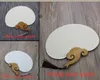 Adult DIY Blank Chinese Fan Thicken Double Xuan Paper Decorative Hand Fan Traditional Craft Bamboo Handle Fan
