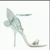 Sophia Webster Sandalen Damenschuhe Echtes Leder Pumps Schmetterling High Heel Sandalen für Frauen Sexy Stiletto Schuhe