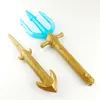 Aquaman Arthur CurryOrin LED Trident Toy Action Figure Collection Cosplay Anime Props Weapons Model Toy Halloween6911873