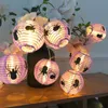 Halloween Skull LED Light String Garland Battery Box Device New Year Christmas Decorations for Halloween Home Christmas Ornaments 9088991