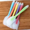 Baka Gadget Silikon Köksverktyg 21 cm Mjuk sömlös tårta Spatel Butter Cream Scraper Brush Bakverkare 200PCS T1I1834