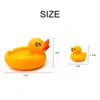 4 Pieces/Set Cartoon Rubber Duck Baby Bath Toys Water Fun Bathtub Toy Floating Ducks Squeeze with Sounds