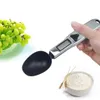 Nouveau 300g 500g/0.1g Portable LED balances électroniques cuillère à mesurer régime alimentaire cuisine postale balance numérique outils de mesure cadeau créatif
