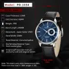 Pagani Design Men Quartz Часы Водонепроницаемый бизнес Кожаные наручные часы для мужчин Часы мужской Relogio Masculino