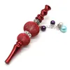 Gorgeous Aluminium Alloy Hookah Shisha Practical Smoking Pipe Tools Lantern Beads Cigarette Holder Chinese Style New Arrival 12kl D2