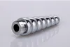 Anale speelgoed aluminium legering douche douche anus vagina reiniging metalen klysma spuitkopsysteem 7 kralen buttplug monding tip bevestiging