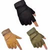 2020 Nya Utomhus Taktiska Handskar Andningsbara Anti-Slip Traveling Gloves Handskydd Camping Jakt Vandring Motorcykel Racing Gloves