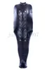 Bondage Strict Full Body Bondage Straight Jacket Sleep Sack PU Leather Restraint Mermaid 562A