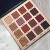 Paleta de sombras de ojos mate esmaltada de belleza, paleta de sombras de ojos con brillo de larga duración, pigmento desnudo mate, sombra de ojos resistente al agua 2291022