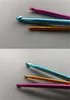 3 sizes in 1 Set Keychain Hooks, DIY Multicolour Crafts Knitting Needles Mini Aluminum Crochet Hook KD1