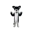 2018 High quality Husky Wolf Mascot Costume Top Quality Adult Size Cartoont Blue hound Dog Christmas Carnival Party Costumes